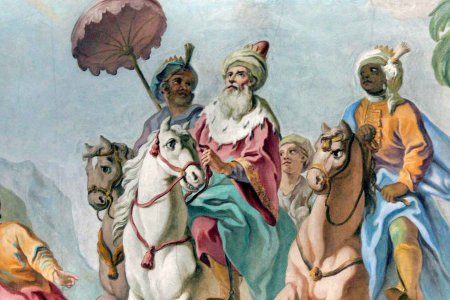 &quot;Diese orientalischen Weisen machten sich aus großer Ferne bis nach Bethlehem auf, um den neugeborenen König zu sehen. Sie konnten nicht wissen, was sie erwartet.&quot;