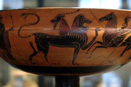 In der griechischen Mythologie galten Chimären als Mischwesen aus Löwe, Ziege und Schlange. In Japan könnte es bald Kreuzungen aus Mensch und Schwein geben - zu medizinischen Zwecken. Foto: wikimedia/Louvre/Bibi Saint-Pol
