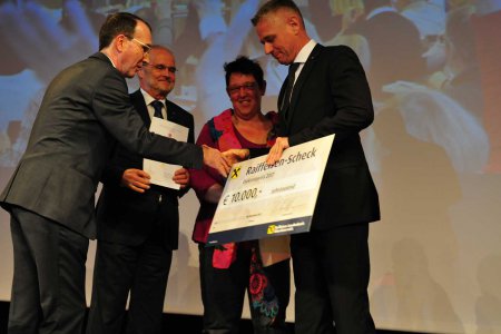Bekam den Diakoniepreis 2017 verliehen: die Oberwarter Senioren-WG &quot;Demenz im Zentrum&quot;. Foto: epd/M. Uschmann