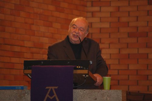 NS-Zeitzeuge Prof. Rudolf Gelbard.
