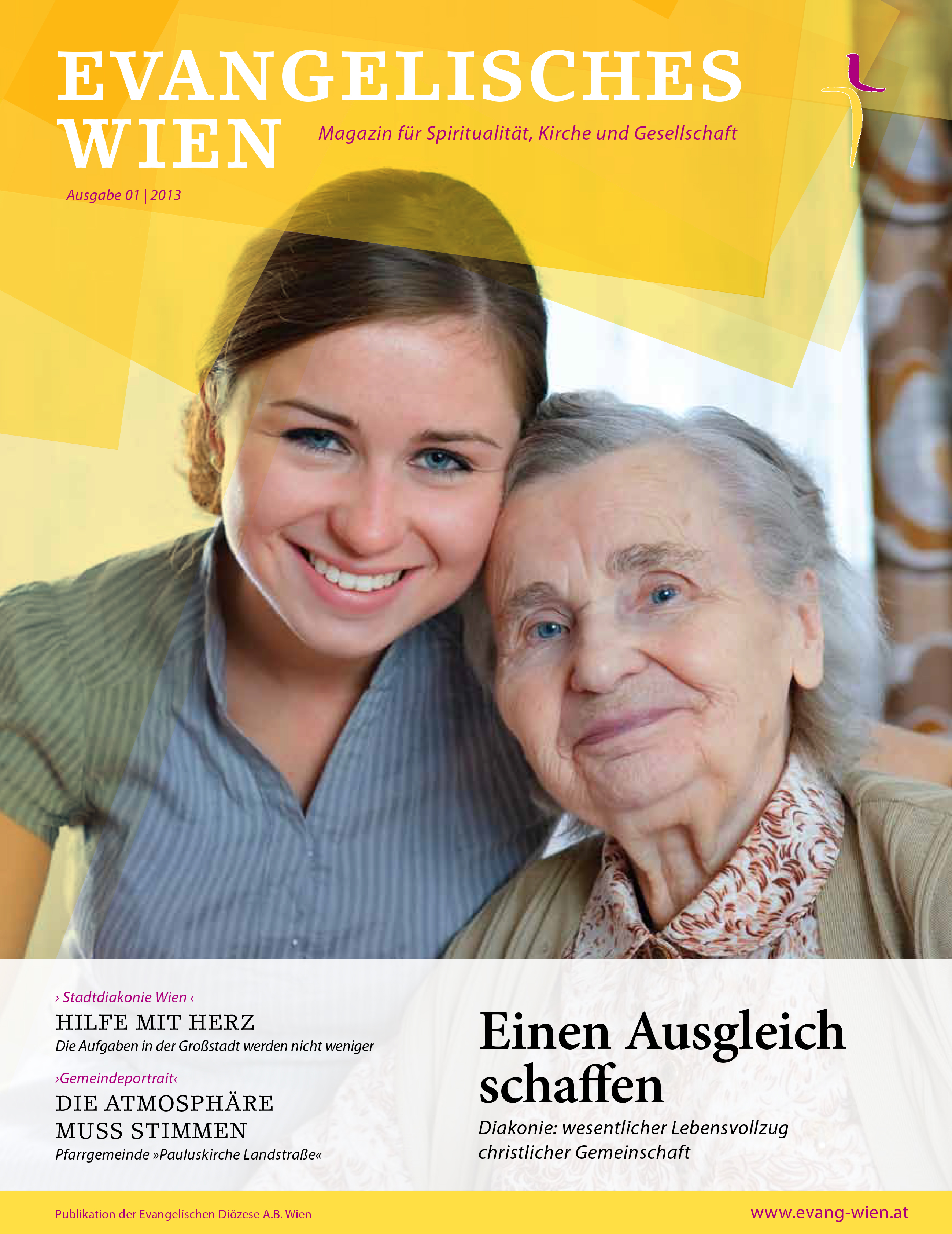 Einen Ausgleich schaffen / Ausgabe 01/2013