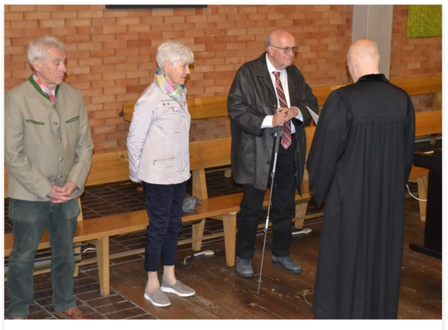 Ordinationsjubiläen von Lehner, Kieweler und Kissinger