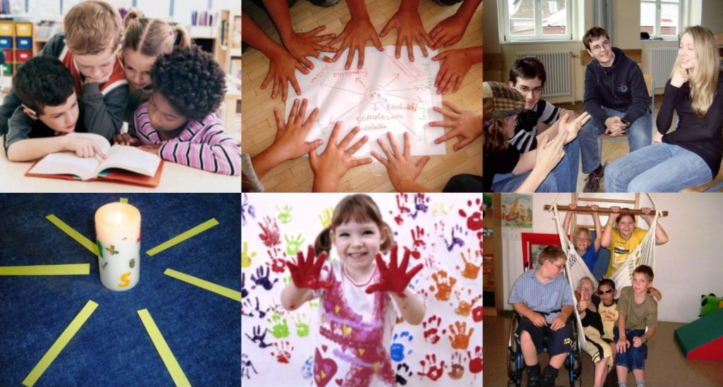 Reden - Erleben - Lachen - Informieren - Gemeinschaft - Ideen - Offenheit - Neugierde - all das gehört zum Religionsunterricht