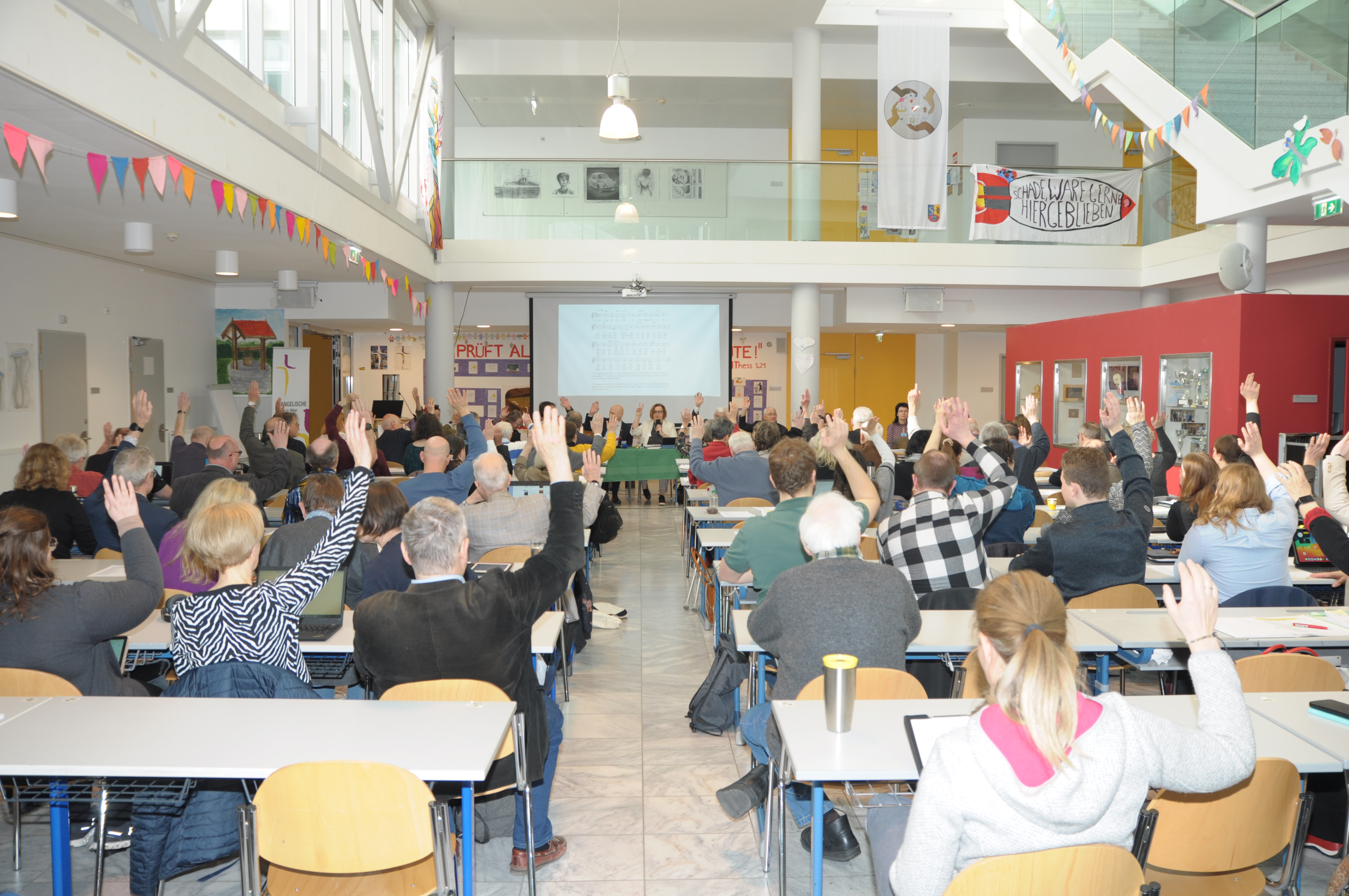 SupVersammlung im Evangelischen Gymnasium