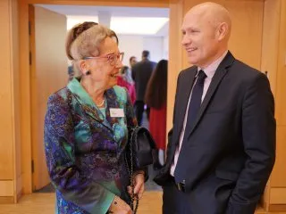Matthias Geist und Inge Troch © Evangelische Kirche A.B. in Wien