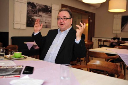 &quot;Was er mit mir vorhat, weiß nur der Heilige Geist.“ Der scheidende Diakonie-Direktor Michael Chalupka über seine Pläne für die Zukunft. Foto: epd/M. Uschmann