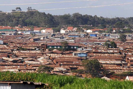 „Die Schule ist hier, mitten in Kibera, damit die Kinder lernen, dass auch im Slum etwas Gutes wachsen kann.“ Foto: wikimedia/Valter Campanato/ABr