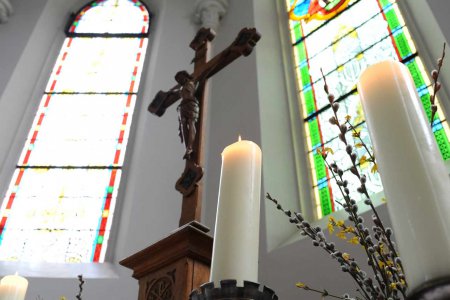 “Gott wäre nicht ganz Mensch geworden ohne den Karfreitagsmoment. Ohne diese Erfahrung, der Hilflosigkeit angesichts der Endlichkeit.&quot; Foto: epd/Uschmann