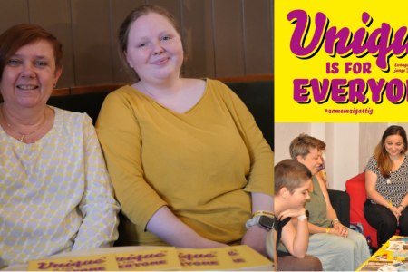 Elke Kunert und Hannah Rippel - sie organisieren das &quot;Unique is for Everyone&quot;-Event.
