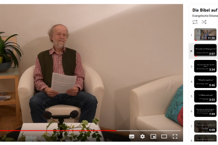 Andreas Berghöfer liest Bibeltexte im Wiener Dialekt - zu finden auf YouTube. Foto: YouTube/Screenshot