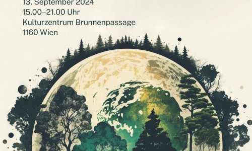 Plakat der Veranstaltung Klimagerechtigkeit - Inspirationstag - Laudato Siʼ