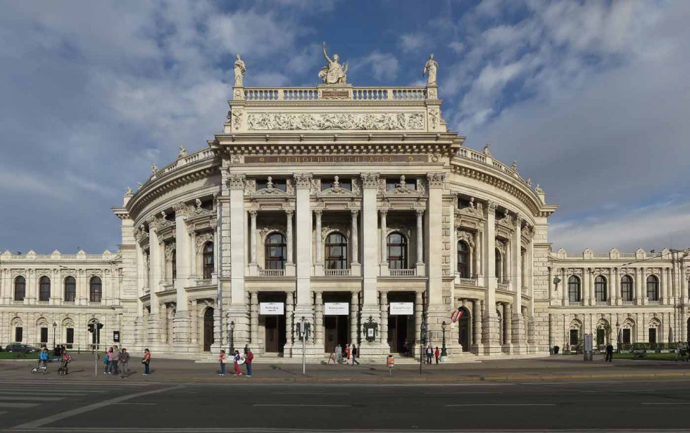 Das Burgtheater in Wien