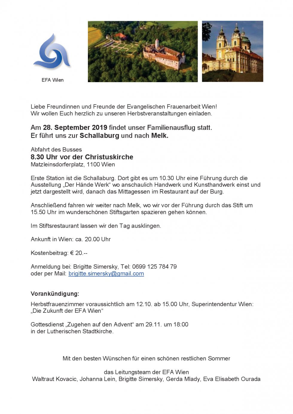 einladungsplakat