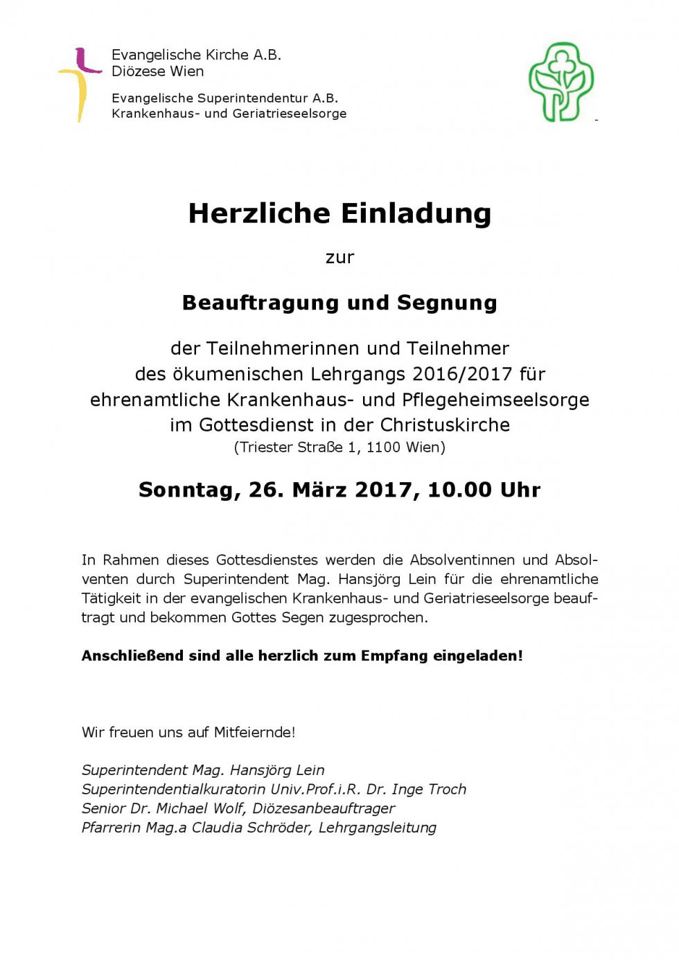 Veranstaltungsplakat