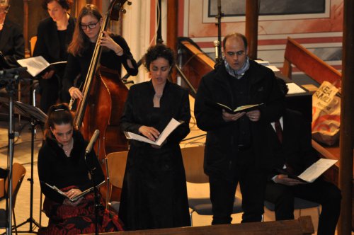 Monika Schwabegger (Alt) und Daniel Ottischnig (Tenor) im Einsatz