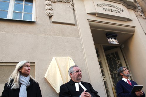Kuratorin Mag. Tanja Dietrich-Hübner, Gemeindepfarrer Mag. Harald Geschl und Lektor Dr. Wolfgang Zagler