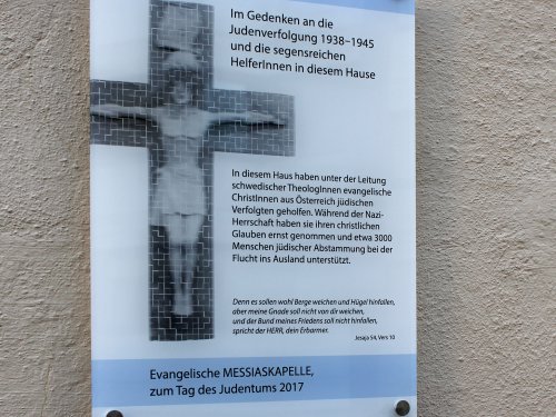 Die Gedenktafel
