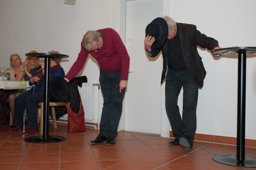 Floridsdorfer &quot;Kriminaltango&quot; mit Karl Weinberger und Michael Bünker (rechts)