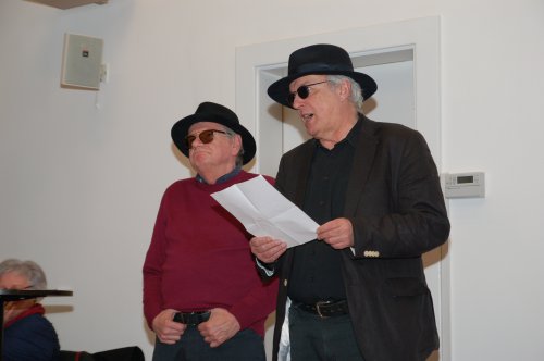 Floridsdorfer &quot;Kriminaltango&quot; mit Karl Weinberger und Michael Bünker (rechts)