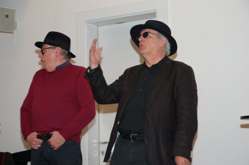 Floridsdorfer &quot;Kriminaltango&quot; mit Karl Weinberger und Michael Bünker (rechts)