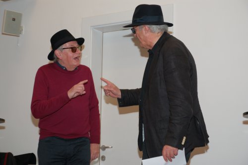 Floridsdorfer &quot;Kriminaltango&quot; mit Karl Weinberger und Michael Bünker (rechts)