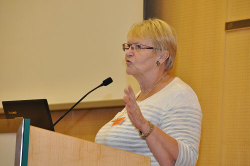 Kuratorin Brigitte Spiegel