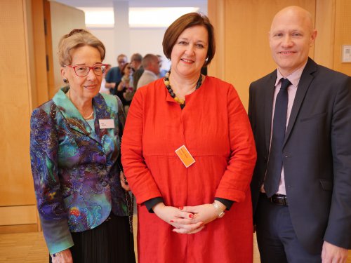 Inge Troch, Petra Mandl und Matthias Geist (von links).