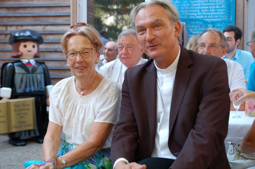 Ökumene ist wichtig: Inge Troch mit Bischofsvikar Dariusz Schutzki.