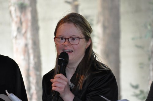 Dichterin und Schauspielerin Ruth Oberhuber