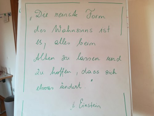 Zitat zur Einstimmung