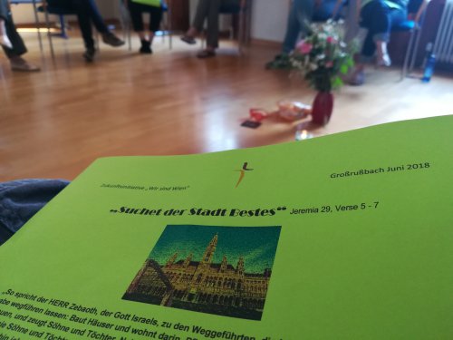 gemeinsame Andacht am Samstagmorgen