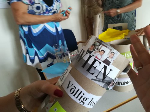 kreativ denken: Prototypen nehmen Gestalt an
