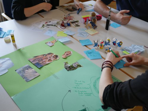 kreativ denken: Prototypen nehmen Gestalt an