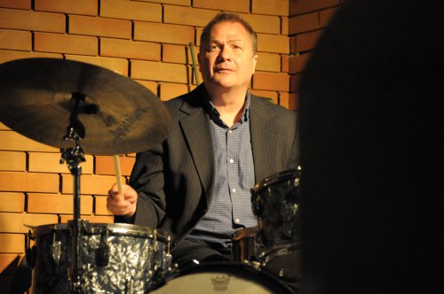 Schlagzeuger Thomas Alkier 