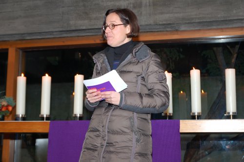 Pfarrerin Maria Katharina Moser führte durch den Abend