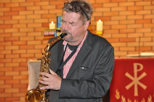 Martin Arnold am Saxophon