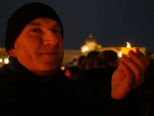 Unter den Tausenden war auch der reformierte Landessuperintendent Thomas Hennefeld