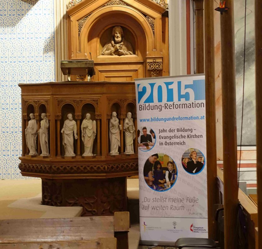 Ein Gottesdienst zum heurigen &quot;Jahr der Bildung&quot; fand in Gumpendorf statt.
