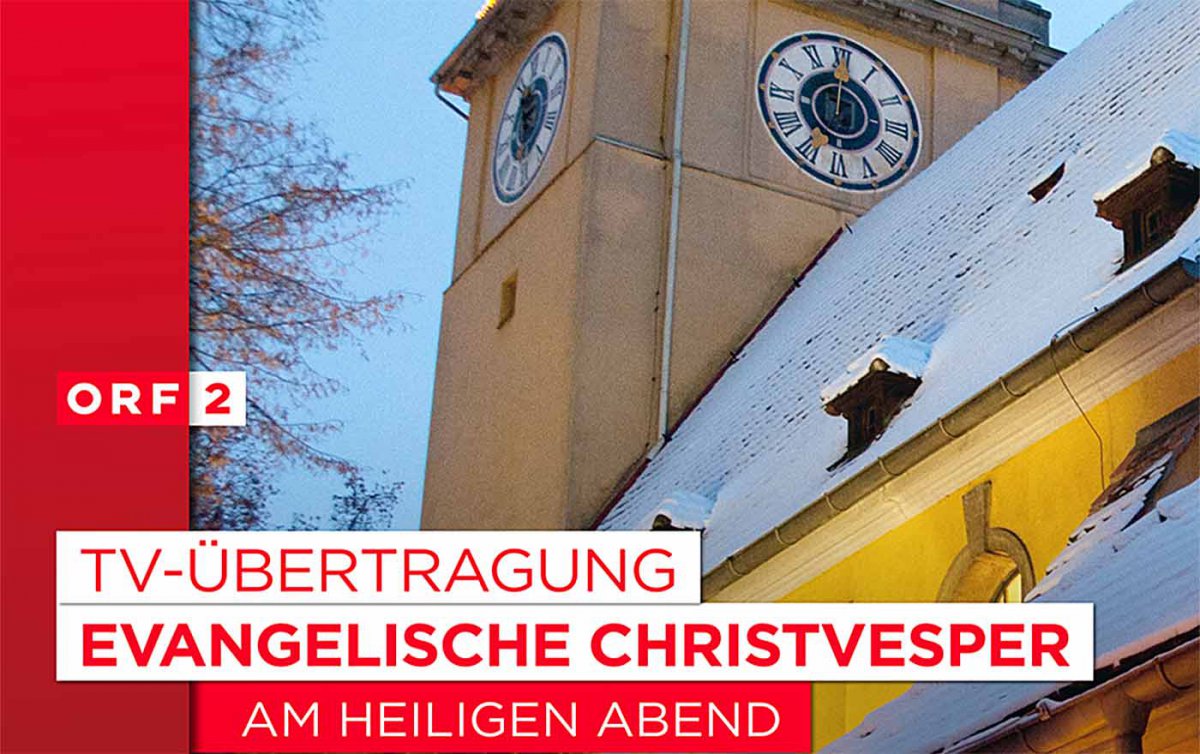 Aus der Kreuzkirche in Graz wird der diesjährige TV-Weihnachtsgottesdienst übertragen. Foto: orf Aus der Kreuzkirche in Graz wird der diesjährige TV-Weihnachtsgottesdienst übertragen. Foto: orf