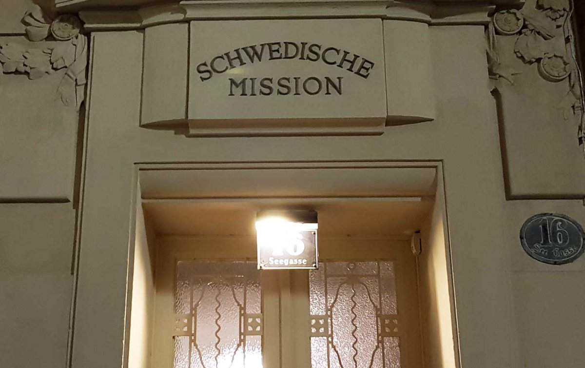 Die Schwedische Israelmission wirkte von 1922 bis 1973 in der Seegasse in Wien-Alsergrund. Foto: epd/M. Windisch Die Schwedische Israelmission wirkte von 1922 bis 1973 in der Seegasse in Wien-Alsergrund. Foto: epd/M. Windisch