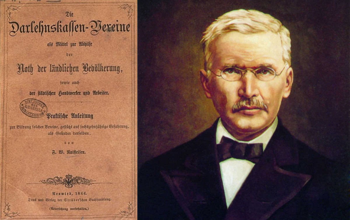 &quot;Hilfe zur Selbsthilfe statt Almosen&quot; - Friedrich Wilhelm Raiffeisen wurde vor 200 Jahren geboren. Foto: wikimedia/Peabodybore/Verum