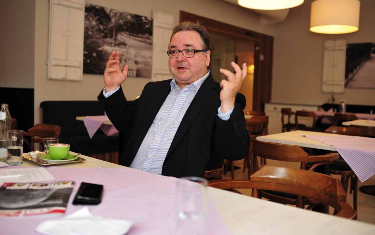 &quot;Was er mit mir vorhat, weiß nur der Heilige Geist.“ Der scheidende Diakonie-Direktor Michael Chalupka über seine Pläne für die Zukunft. Foto: epd/M. Uschmann