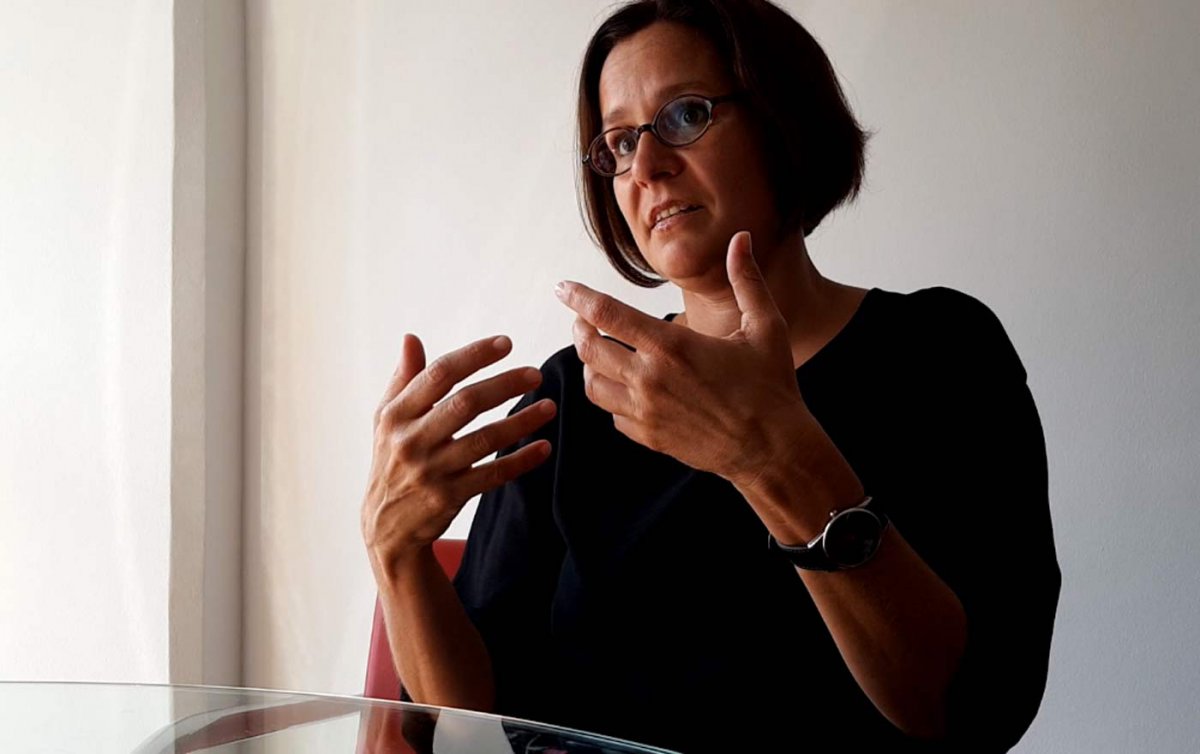 „Es geht um die Wahlmöglichkeiten für Frauen, es geht darum, dass alles, was Frauen wichtig ist, gut miteinander vereinbar ist, und dass das auch für Männer gilt.“ Die neue Diakonie-Direktorin Maria Katharina Moser. Foto: epdÖ/Michael Windisch