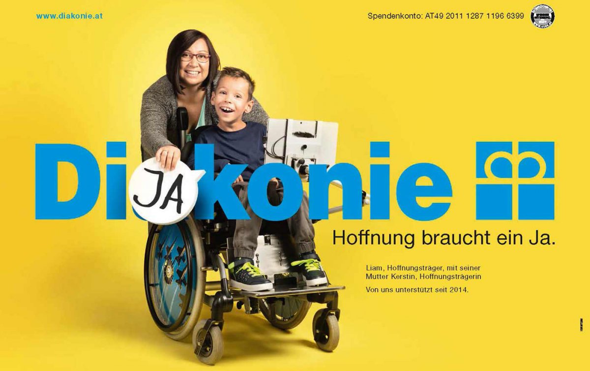 "Mit unserer Kampagne wollen wir die Gesichter und Geschichten von Menschen, die Hoffnungsträger und Hoffnungsträgerinnen sind, ins Licht der Öffentlichkeit rücken", sagt Diakonie-Direktorin Maria Katharina Moser. Foto: Diakonie "Mit unserer Kampagne wollen wir die Gesichter und Geschichten von Menschen, die Hoffnungsträger und Hoffnungsträgerinnen sind, ins Licht der Öffentlichkeit rücken", sagt Diakonie-Direktorin Maria Katharina Moser. Foto: Diakonie