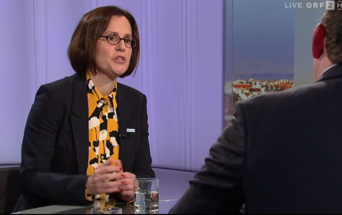 Diakonie-Direktorin Maria Katharina Moser: &quot;Wenn viele Menschen, die arbeiten, gleich viel verdienen wie Menschen in der Mindestsicherung, dann müssen wir fragen, warum sind die Löhne so niedrig, warum gibt es so viele prekäre Arbeitsverhältnisse?“ Foto: 