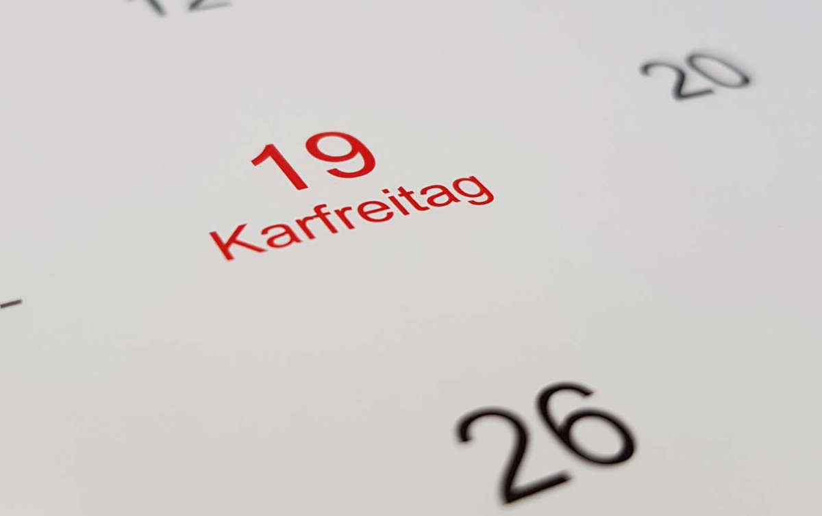 Bald für alle ein Feiertag? Jetzt ist die Politik gefordert, die aktuelle Karfreitagsregelung zu ändern. Foto: epd/Michael Windisch Bald für alle ein Feiertag? Jetzt ist die Politik gefordert, die aktuelle Karfreitagsregelung zu ändern. Foto: epd/Michael Windisch