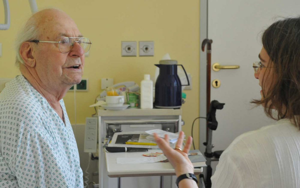 Datenschutzbestimmungen machen Krankenhausseelsorge immer schwieriger. Foto: epd/Uschmann Datenschutzbestimmungen machen Krankenhausseelsorge immer schwieriger. Foto: epd/Uschmann