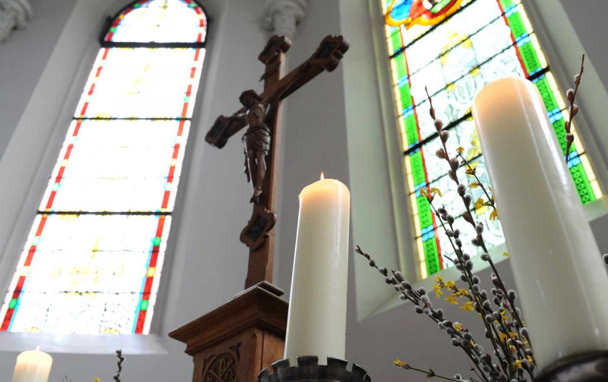 “Gott wäre nicht ganz Mensch geworden ohne den Karfreitagsmoment. Ohne diese Erfahrung, der Hilflosigkeit angesichts der Endlichkeit.&quot; Foto: epd/Uschmann