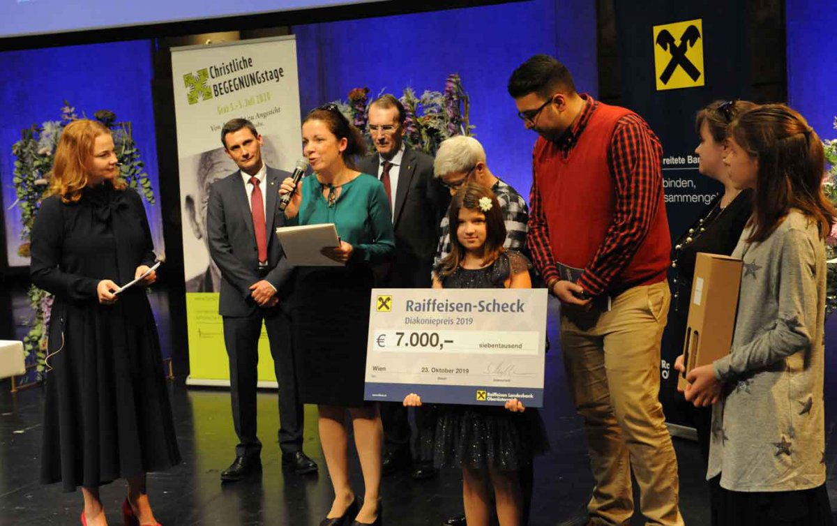 Besondere Beachtung gibt es für Projekte, die ehrenamtliches Engagement fördern - wie die Simmeringer "inklusive Gemeinde", Preisträgerin im Jahr 2019. Foto: epd/Uschmann Besondere Beachtung gibt es für Projekte, die ehrenamtliches Engagement fördern - wie die Simmeringer "inklusive Gemeinde", Preisträgerin im Jahr 2019. Foto: epd/Uschmann
