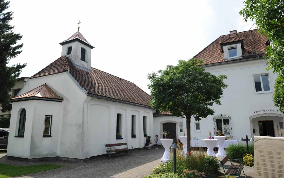 Gegründet worden war die Christusbewegung vor einem Jahr im oberösterreichischen Windischgarsten. Foto: epd/UschmannGegründet worden war die Christusbewegung vor einem Jahr im oberösterreichischen Windischgarsten. Foto: epd/Uschmann